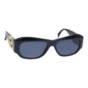 Pre-owned Plastic sunglasses Versace Pre-owned , Black , Dames