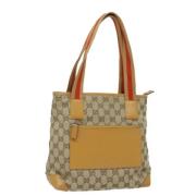 Pre-owned Canvas gucci-bags Gucci Vintage , Brown , Dames