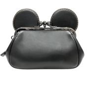 Pre-owned Leather clutches Coach Pre-owned , Black , Dames