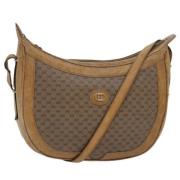 Pre-owned Leather gucci-bags Gucci Vintage , Beige , Dames