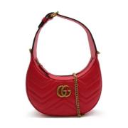 Pre-owned Leather gucci-bags Gucci Vintage , Red , Dames