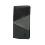 Pre-owned Fabric wallets Louis Vuitton Vintage , Gray , Heren