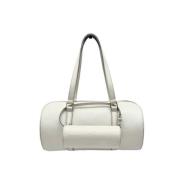 Pre-owned Leather louis-vuitton-bags Louis Vuitton Vintage , White , D...