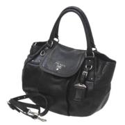 Pre-owned Fabric prada-bags Prada Vintage , Black , Dames