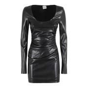 Stijlvolle Sosha Jurk voor Vrouwen Nanushka , Black , Dames