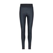 Gecoate Powerstretch Skinny Broek Blauw Freequent , Blue , Dames