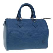 Pre-owned Leather louis-vuitton-bags Louis Vuitton Vintage , Blue , Da...