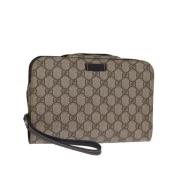 Pre-owned Plastic gucci-bags Gucci Vintage , Beige , Dames