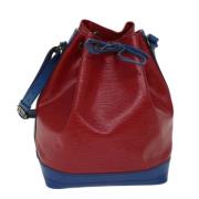 Pre-owned Leather louis-vuitton-bags Louis Vuitton Vintage , Red , Dam...