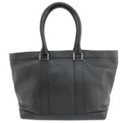 Pre-owned Leather totes Bottega Veneta Vintage , Black , Dames