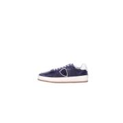 Blauwe Sneakers voor Mannen Philippe Model , Blue , Heren