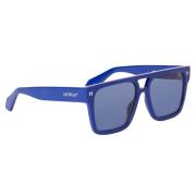 Blauwe zonnebril Springfield Off White , Blue , Unisex