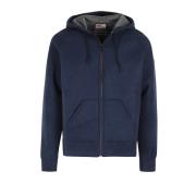 Ritssluiting Hoodie MC2 Saint Barth , Blue , Heren