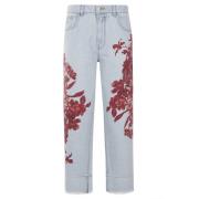 Stijlvolle Denim Broek Blumarine , Blue , Dames