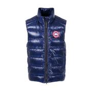 Navy Crofton Vest Canada Goose , Blue , Heren