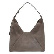 Middelgrote Schoudertas Brunello Cucinelli , Gray , Dames