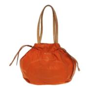 Pre-owned Fabric prada-bags Prada Vintage , Orange , Dames