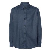 Bobby Overhemdjacket A.p.c. , Blue , Heren