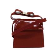 Pre-owned Leather handbags Salvatore Ferragamo Pre-owned , Red , Dames