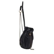 Pre-owned Leather backpacks Chanel Vintage , Black , Dames