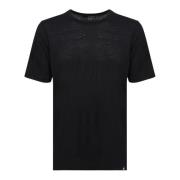 T-Shirts Lardini , Black , Heren