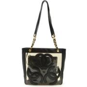 Pre-owned Leather chanel-bags Chanel Vintage , Black , Dames