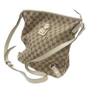 Pre-owned Canvas gucci-bags Gucci Vintage , Brown , Dames