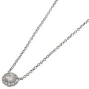 Pre-owned Platinum necklaces Tiffany & Co. Pre-owned , Gray , Dames