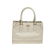 Pre-owned Leather handbags Salvatore Ferragamo Pre-owned , Yellow , Da...