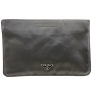 Pre-owned Fabric clutches Prada Vintage , Black , Dames