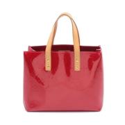 Pre-owned Leather louis-vuitton-bags Louis Vuitton Vintage , Red , Dam...