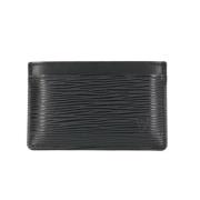 Pre-owned Fabric wallets Louis Vuitton Vintage , Black , Dames