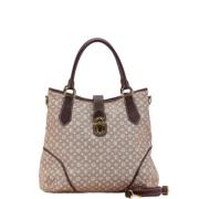 Pre-owned Leather louis-vuitton-bags Louis Vuitton Vintage , Beige , D...