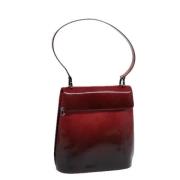 Pre-owned Leather shoulder-bags Salvatore Ferragamo Pre-owned , Red , ...