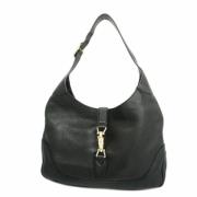 Pre-owned Leather gucci-bags Gucci Vintage , Black , Dames