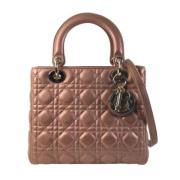 Pre-owned Leather dior-bags Dior Vintage , Brown , Dames