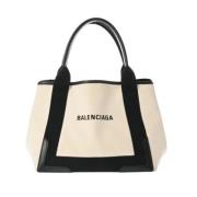 Pre-owned Canvas balenciaga-bags Balenciaga Vintage , Beige , Dames