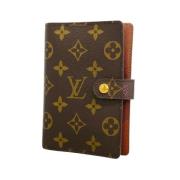 Pre-owned Canvas home-office Louis Vuitton Vintage , Brown , Dames