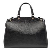 Pre-owned Leather louis-vuitton-bags Louis Vuitton Vintage , Black , D...