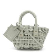 Pre-owned Vinyl balenciaga-bags Balenciaga Vintage , Gray , Dames