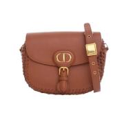 Pre-owned Leather dior-bags Dior Vintage , Brown , Dames