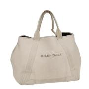 Pre-owned Leather balenciaga-bags Balenciaga Vintage , White , Dames