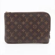 Pre-owned Canvas travel-bags Louis Vuitton Vintage , Brown , Dames