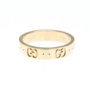 Pre-owned Rose Gold rings Gucci Vintage , Yellow , Unisex