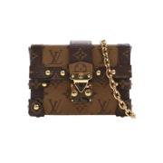 Pre-owned Canvas louis-vuitton-bags Louis Vuitton Vintage , Brown , Da...