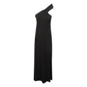 Zwarte Anta Jurk Collectie Max Mara , Black , Dames