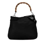 Pre-owned Nylon handbags Gucci Vintage , Black , Dames