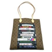 Pre-owned Fabric louis-vuitton-bags Louis Vuitton Vintage , Brown , Da...