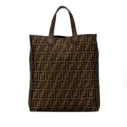 Pre-owned Leather fendi-bags Fendi Vintage , Brown , Dames