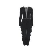 Zwarte Overall Dameskleding Aw24 Norma Kamali , Black , Dames